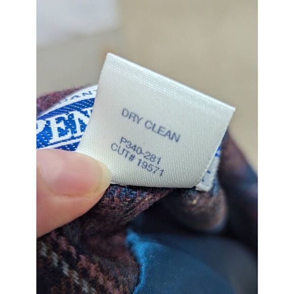 Pendleton Women's Multi-Color Plaid Double Breasted 3-Piece Set Size 10/12 - Picture 6 of 12